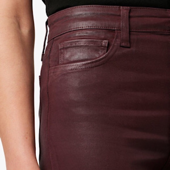 “NEW” Joe’s Jeans The Callie High-Rise Cropped Boot Pant *Coated Edition - Picture 2 of 9